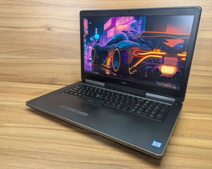 Мобільна робоча станція Dell Precision 7720 / 17.3" (1920x1080) IPS / Intel Core i7-6820HQ (4 (8) ядра по 2.7 - 3.6 GHz) / 32 GB DDR4 / 512 GB SSD + 500 GB HDD / nVidia Quadro P3000, 6 GB GDDR5, 192-bit / WebCam / Windows 10 б/в - зображення 5