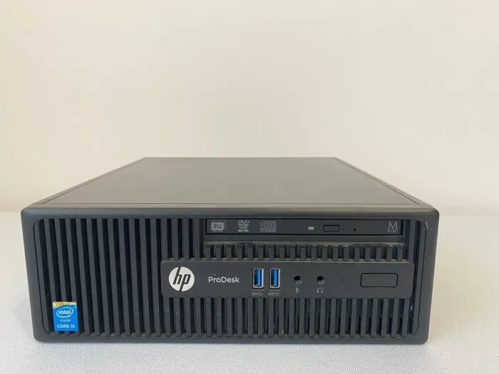 Комп'ютер HP ProDesk 400 G2.5 SFF / Intel Core i5-4590S (4 ядра по 3.0 - 3.7 GHz) / 8 GB DDR3 / 500 GB HDD / Intel HD Graphics 4600 / DVD-ROM б/в - зображення 3
