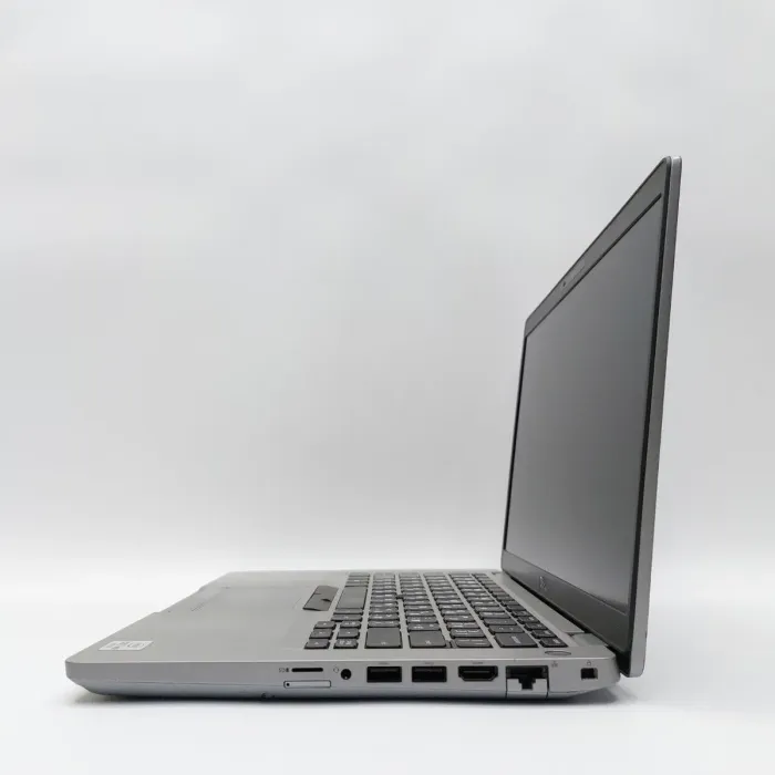 Ультрабук Б-клас Dell Latitude 5411 / 14" (1920x1080) IPS / Intel Core i7-10850H (6 (12) ядер по 2.7 - 5.1 GHz) / 16 GB DDR4 / 256 GB SSD / UHD Graphics / WebCam б/в - зображення 5