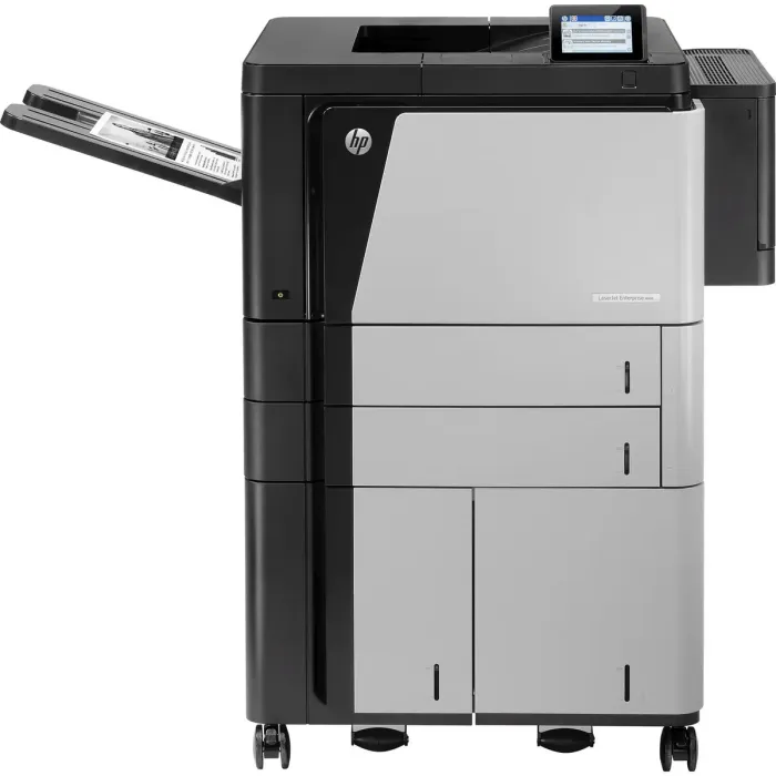 Принтер HP LaserJet Enterprise M806x+ / Лазерний монохромний друк / 1200x1200 dpi / A4 / 55 стор/хв / Ethernet, USB 2.0 / Дуплекс б/в - зображення 2