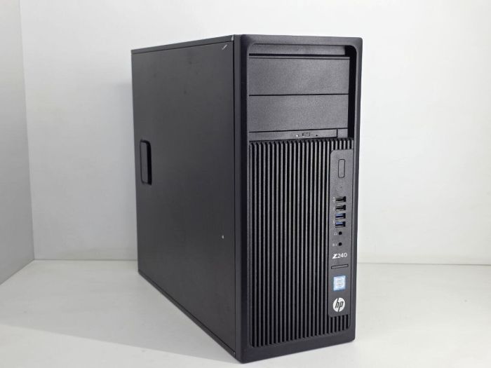 Робоча станція Б-клас HP Z240 Workstation Tower / Intel Core i7-6700 (4 (8) ядра по 3.4 - 4.0 GHz) / 32 GB DDR4 / 1000 GB SSD / nVidia Quadro K2200, 8 GB GDDR6, 256-bit б/в - зображення 2