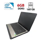 Ноутбук HP 630 / 15.6" (1366x768) TN / Intel Celeron B800 (2 ядра по 1.5 GHz) / 6 GB DDR3 / 160 GB HDD / Intel HD Graphics / WebCam б/в