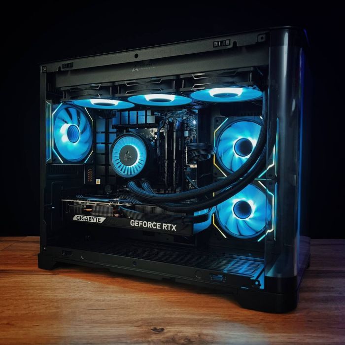 Збірка на замовлення: ігровий ПК GameMax Hype-M Black Tower / AMD Ryzen 7 7800X3D (8 (16) ядер по 4,2 - 5,0 ГГц) / 32 ГБ DDR5 / 1000 ГБ SSD M.2 / nVidia GeForce RTX 5070, 12 ГБ GDDR7, 192-bit / 750W - зображення 3