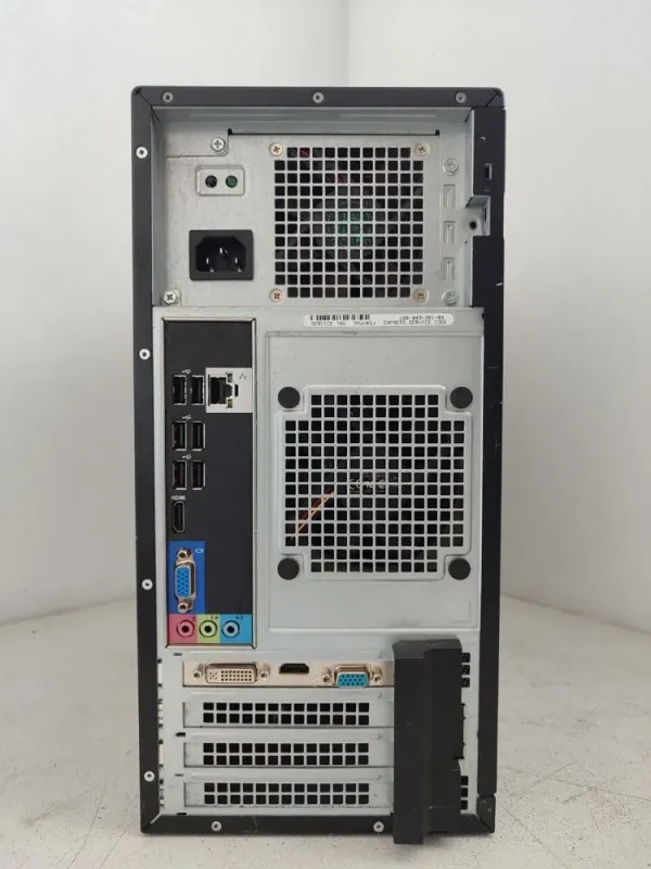 Комп'ютер Dell OptiPlex 390 Tower / Intel Core i5-2500K (4 ядра по 3.3 - 3.7 GHz) / 16 GB DDR3 / 128 GB SSD + 250 GB HDD / nVidia GeForce GT 610, 2 GB GDDR3, 64-bit / DVD-ROM б/в - зображення 5