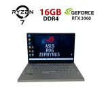 Ігровий ноутбук Asus ROG Zephyrus G14 GA401QM / 14" (1920x1080) IPS / AMD Ryzen 7 5800HS (8 (16) ядер по 2,8 - 4,4 ГГц) / 16 ГБ DDR4 / 512 ГБ SSD / nVidia GeForce RTX 3060, 6 ГБ GDDR6, 192-біт б/в