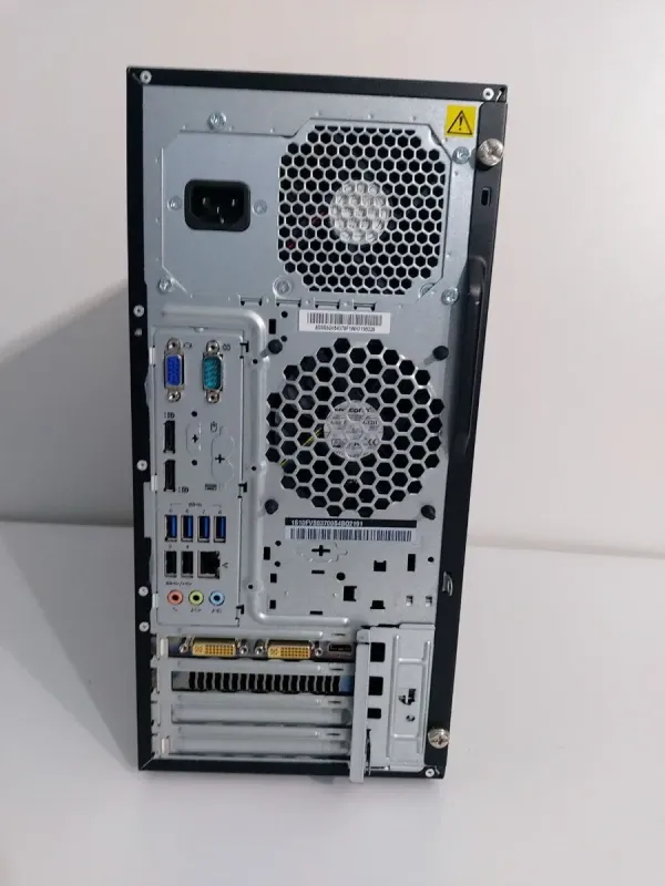 Комплект: Lenovo M800 Tower / Intel Core i5-6600 (4 ядра по 3.3 - 3.9 GHz) / 16 GB DDR4 / 256 GB SSD + 1000 GB SSD + 500 GB HDD / nVidia GeForce GTX 550 Ti, 1 GB GDDR5, 192-bit + Монітор LG 24MB37PM-B / 24" (1920x1080) IPS б/в - зображення 4