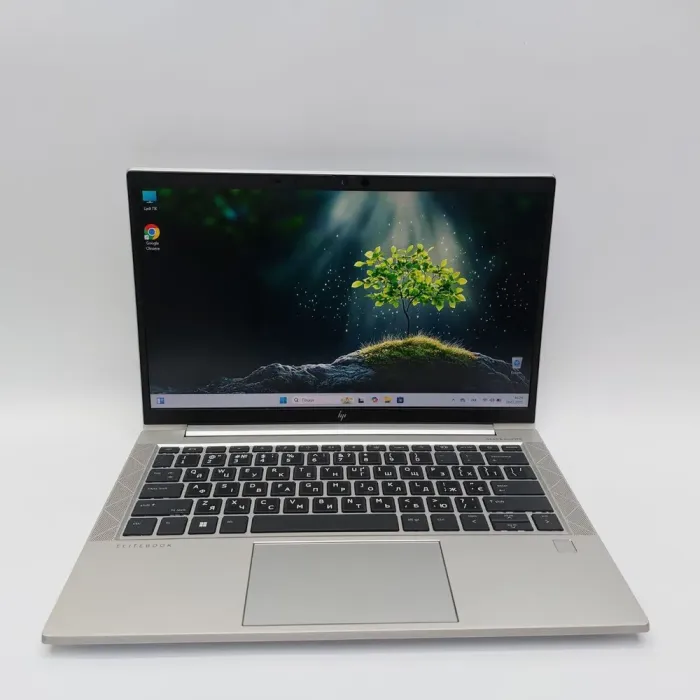 Ультрабук HP EliteBook 835 G8 / 14" (1920x1080) IPS / AMD Ryzen 3 Pro 5450U (4 (8) ядер по 2.6 - 4.0 GHz) / 16 GB DDR4 / 256 GB SSD / AMD Radeon Vega Graphics / WebCam / Win 11 Pro б/в - зображення 2