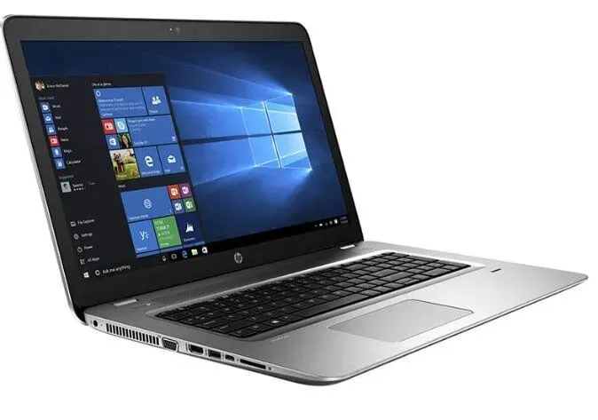 Ультрабук HP ProBook 470 G4 / 17.3" (1920x1080) IPS / Intel Core i5-7200U (2 (4) ядра по 2.5 - 3.1 GHz) / 8 GB DDR4 / 240 GB SSD / nVidia GeForce 930MX, 2 GB DDR3, 64-bit / WebCam б/в - зображення 3