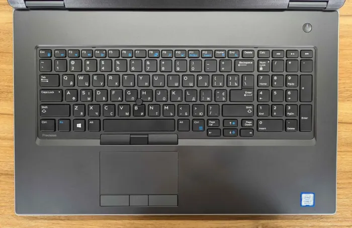 Мобільна робоча станція Dell Precision 7740 / 17,3" (1920x1080) IPS / Intel Core i7-9750H (6 (12) ядер по 2,6 - 4,5 ГГц) / 128 ГБ DDR4 / 1000 ГБ SSD / nVidia Quadro RTX 4000, 8 ГБ GDDR6, 256-біт / WebCam / Windows 10 б/в - зображення 3