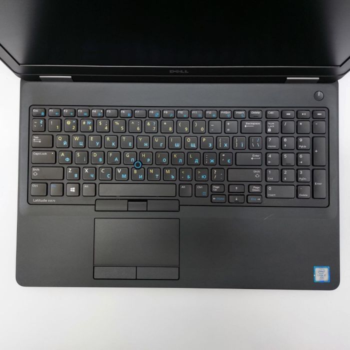 Ноутбук Dell Latitude E5570 / 15.6" (1920x1080) IPS / Intel Core i7-6820HQ (4 (8) ядра по 2.7 - 3.6 GHz) / 16 GB DDR4 / 256 GB SSD / Intel HD Graphics 620 / WebCam б/в - зображення 3