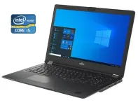 Ультрабук Fujitsu Lifebook U757 / 15.6" (1920x1080) IPS / Intel Core i5-6200U (2 (4) ядра по 2.3 - 2.8 GHz) / 8 GB DDR4 / 512 GB SSD M.2 / Intel HD Graphics 520 / WebCam / Win 10 Home б/в