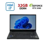 Ігровий ноутбук MSI GS66 Stealth 11UH / 15,6" (1920x1080) IPS / Intel Core i9-11900H (8 (16) ядер по 2,5 - 4,9 ГГц) / 32 ГБ DDR4 / 960 ГБ SSD / nVidia GeForce RTX 3080, 16 ГБ GDDR6, 256-біт / Веб-камера б/в