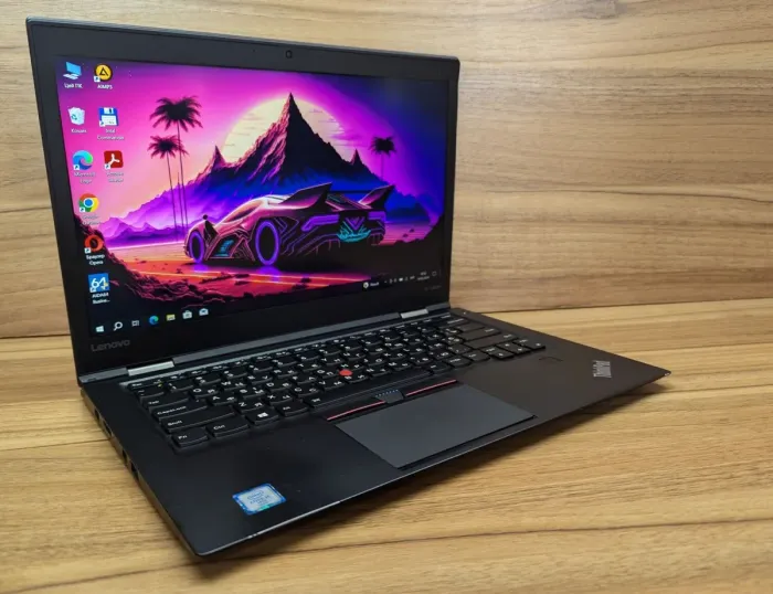 Ультрабук Б-клас Lenovo ThinkPad x1 Carbon 4th / 14" (1920x1080) IPS / Intel Core i5-6300U (2 (4) ядра по 2.4 - 3.0 GHz) / 8 GB DDR4 / 512 GB SSD / Intel HD Graphics 520 / WebCam / Fingerprint / Windows 10 б/в - зображення 5