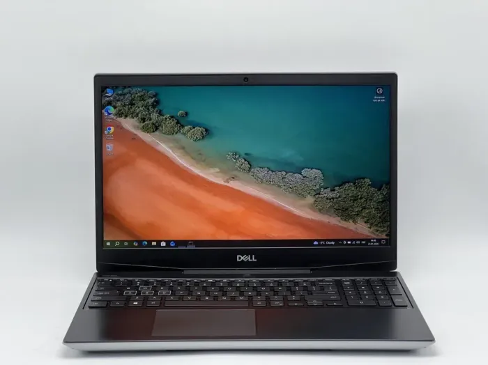 Ігровий ноутбук Б-класу Dell G5 5505 / 15,6" (1920x1080) IPS / AMD Ryzen 7 4800H (8 (16) ядер по 2.9 - 4.2 GHz) / 16 GB DDR4 / 960 GB SSD / AMD Radeon RX 5600M, 6 GB GDDR6, 192-bit / WebCam б/в - зображення 2