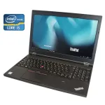 Ноутбук Б-клас Lenovo ThinkPad L570 / 15.6" (1920x1080) TN / Intel Core i5-7200U (2 (4) ядра по 2.5 - 3.1 GHz) / 8 GB DDR4 / 128 GB SSD / Intel HD Graphics 620 / WebCam / DVD-ROM / Win 10 Pro б/в