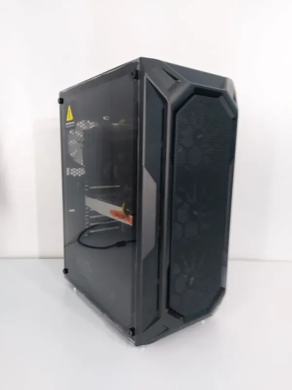 Ігровий ПК 1stPlayer X6 Fire Base Tower / Intel Xeon E3-1270 v6 (аналог Intel Core i7-6700) (4 (8) ядра по 3.8 - 4.2 GHz) / 16 GB DDR4 / 128 GB SSD M.2 + 512 GB SSD / nVidia GeForce GTX 1080 Ti, 11 GB GDDR5X, 352-bit / 600W б/в - зображення 3