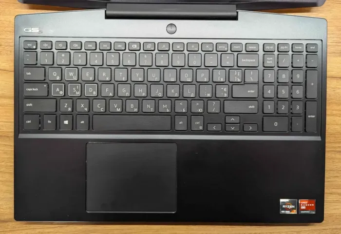 Ігровий ноутбук Dell G5 5505 / 15.6" (1920x1080) IPS / AMD Ryzen 7 4800H (8 (16) ядер по 2.9 - 4.2 GHz) / 32 GB DDR4 / 512 GB SSD / AMD Radeon RX 5600M, 6 GB GDDR6, 192-bit / WebCam / Windows 10 б/в - зображення 3