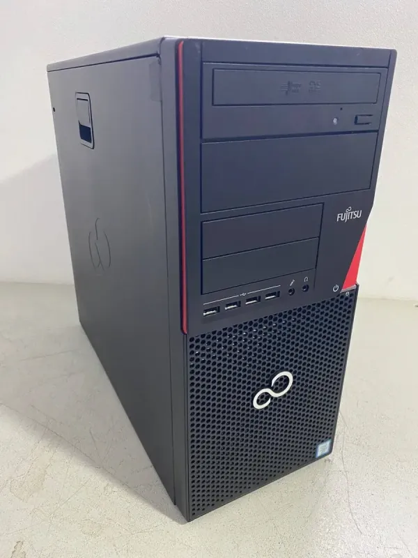 Комп'ютер Fujitsu Esprimo P756 E90 Tower / Intel Core i5-6500 (4 ядра по 3,2 - 3,6 ГГц) / 16 ГБ DDR4 / 256 ГБ SSD / nVidia GeForce GTX 745, 2 ГБ GDDR3, 128-біт / DVD-ROM б/в - зображення 3