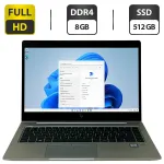 Ноутбук Б-клас HP EliteBook 840 G6 / 14" (1920x1080) IPS / Intel Core i5-8365U (4 (8) ядра по 1.6 - 4.1 GHz) / 8 GB DDR4 / 512 GB SSD / Intel UHD Graphics 620 / WebCam / Fingerprint б/в