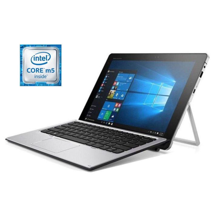 Нетбук-трансформер HP Elite x2 1012 G1 / 12.1" (1920x1080) IPS Touch / Intel Core m5-6Y54 (2 (4) ядра по 1.1 - 2.7 GHz) / 8 GB DDR3 / 256 GB SSD / Intel HD Graphics 515 / WebCam / Win 10 Pro б/в - изображение 1