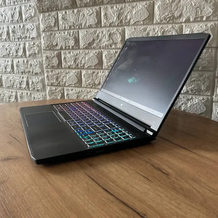 Ігровий ноутбук Б-клас Acer Predator Triton PT315-53 / 15.6" (2560x1440) IPS / Intel Core i7-11800H (8 (16) ядер по 2.3 - 4.6 GHz) / 16 GB DDR4 / 512 GB SSD / nVidia GeForce RTX 3070, 8 GB GDDR6, 256-bit / WebCam б/в - зображення 5