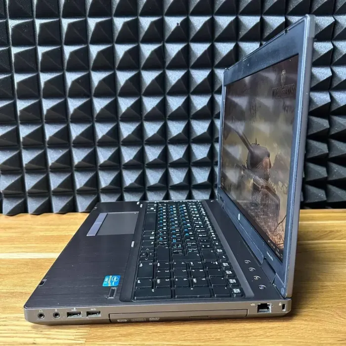 Ноутбук Б-клас HP ProBook 6570b / 15.6" (1600x900) TN / Intel Core i3-3120M (2 (4) ядра по 2.5 GHz) / 8 GB DDR3 / 128 GB SSD / Intel HD Graphics 4000 / WebCam / DVD-ROM б/в - зображення 4