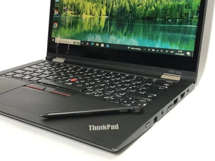 Ультрабук-трансформер Б-клас Lenovo ThinkPad X380 Yoga / 13.3" (1920x1080) IPS / Intel Core i5-8350U (4 (8) ядра по 1.7 - 3.6 GHz) / 16 GB DDR4 / 512 GB SSD / Intel UHD Graphics 620 / WebCam / Win 10 Pro б/в - зображення 10