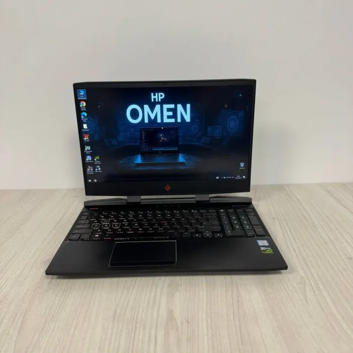 Ігровий ноутбук Б-клас HP Omen 15-dc1054nr / 15.6" (1920x1080) IPS / Intel Core i7-9750H (6 (12) ядер по 2.6 - 4.5 GHz) / 16 GB DDR4 / 512 GB SSD NVMe / nVidia GeForce GTX 1660 Ti, 6 GB GDDR6, 192-bit / WebCam б/в - зображення 2