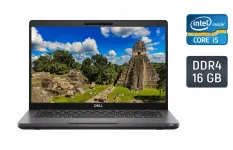 Ультрабук Dell Latitude 5400 / 14" (1920x1080) IPS / Intel Core i5-8365U (4 (8) ядра по 1.6 - 4.1 GHz) / 16 GB DDR4 / 256 GB SSD / Intel UHD Graphics / WebCam / HDMI б/в