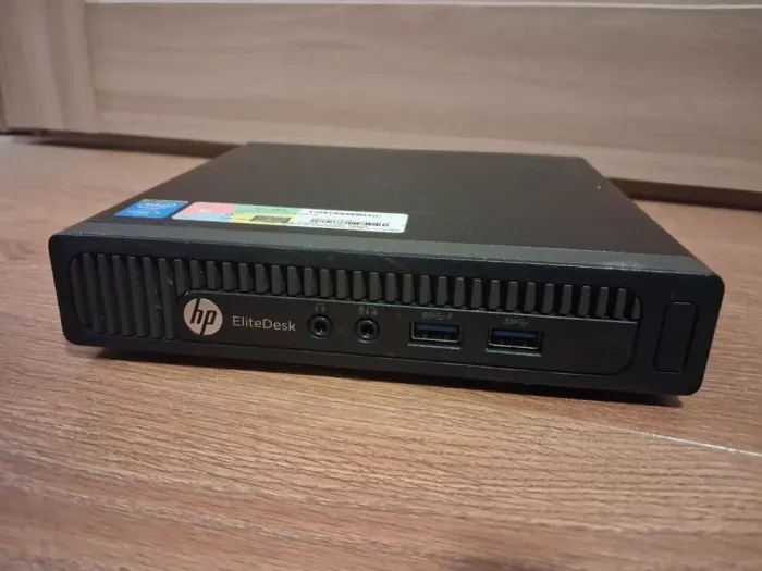 HP HP EliteDesk 800 G1 TPC-F063-DM USFF / Intel Core i5-4590T (4 ядра по 2.0 - 3.0 GHz) / 8 GB DDR3 / 256 GB SSD / Intel HD Graphics 4600 / DisplayPort + Блок живлення б/в - зображення 2