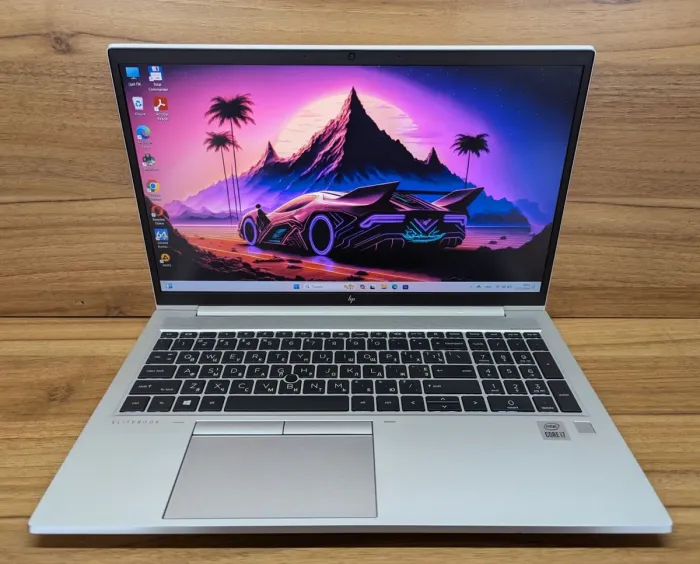 Ультрабук HP EliteBook 850 G7 / 15.6" (1920x1080) IPS / Intel Core i7-10610U (4 (8) ядра по 1.8 - 4.9 GHz) / 16 GB DDR4 / 480 GB SSD / Intel UHD Graphics / WebCam / Fingerprint / Windows 10 б/в - зображення 2