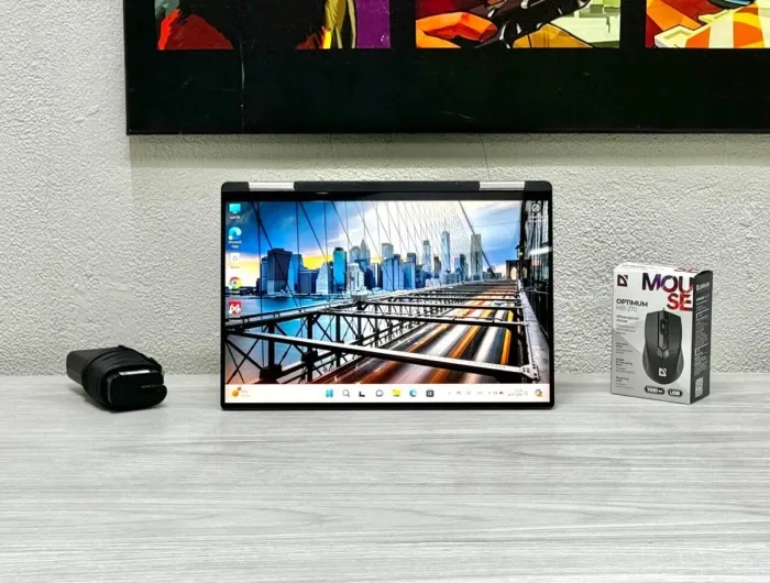 Ультрабук-трансформер Dell XPS 13 9310 2in1 / 13.4" (1920x1200) IPS Touch / Intel Core i7-1165G7 (4 (8) ядра по 2.8 - 4.7 GHz) / 16 GB DDR4 / 512 GB SSD / Intel Iris Xe Graphics / WebCam / Win 11 Pro б/в - зображення 7