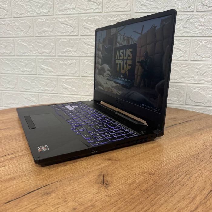 Ігровий ноутбук Asus TUF Gaming FA506IV / 15.6" (1920x1080) IPS / AMD Ryzen 7 4800H (8 (16) ядер по 2.9 - 4.2 GHz) / 16 GB DDR4 / 512 GB SSD NVMe / nVidia GeForce RTX 2060, 6 GB GDDR6, 192-bit / WebCam б/в - зображення 5