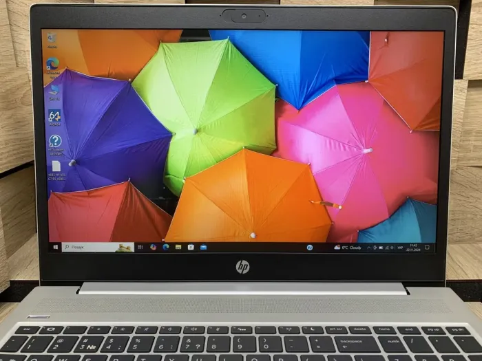 Ультрабук Б-клас HP ProBook 455 G7 / 15.6" (1920x1080) IPS / AMD Ryzen 5 4500U (6 ядер по 2.3 - 4.0 GHz) / 8 GB DDR4 / 250 GB SSD / AMD Radeon Graphics / WebCam / HDMI б/в - зображення 4