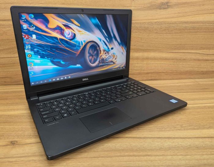 Ноутбук Б-клас Dell Latitude 3570 / 15.6" (1366x768) TN / Intel Core i3-6100U (2 (4) ядра по 2.3 GHz) / 8 GB DDR3 / 240 GB SSD / Intel HD Graphics 520 / WebCam / HDMI / Windows 10 б/в - зображення 5