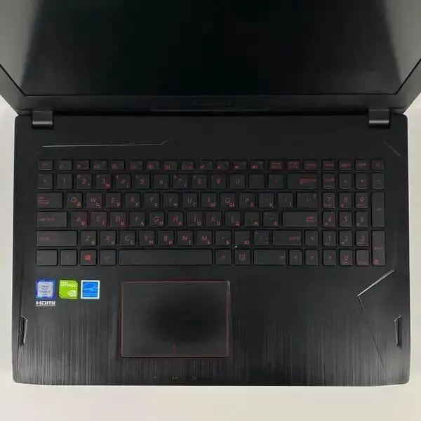 Ігровий ноутбук Б-клас Asus FX502V / 15.6" (1920x1080) IPS / Intel Core i5-6300HQ (4 ядра по 2.3 - 3.2 GHz) / 16 GB DDR4 / 512 GB SSD / nVidia GeForce GTX 1060, 3 GB GDDR5, 192-bit / WebCam / HDMI б/в - зображення 3