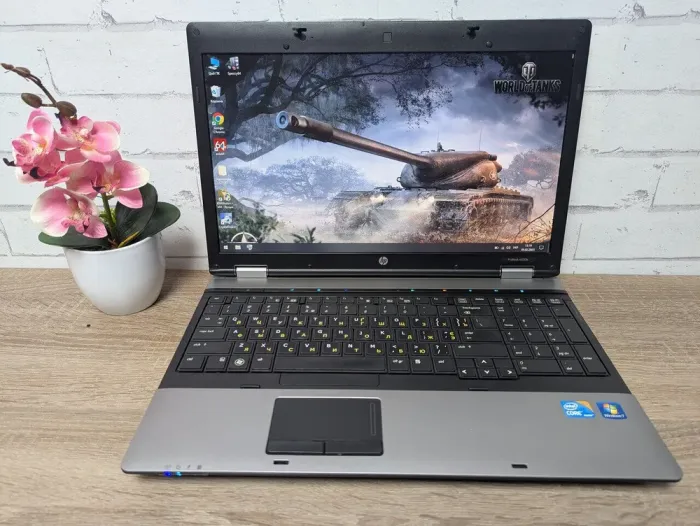 Ноутбук Б-клас HP ProBook 6550b / 15.6" (1366x768) TN / Intel Core i5-480M (2 (4) ядра по 2.66 - 2.93 GHz) / 8 GB DDR3 / 500 GB HDD / Intel HD Graphics / DVD-ROM б/в - зображення 2