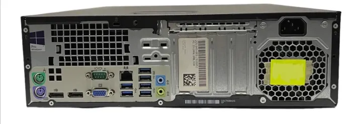 Комплект ПК: HP EliteDesk 800 G2 SFF / Intel Core i3-6100 (2 (4) ядра по 3.7 GHz) / 16 GB DDR4 / 500 GB HDD / Intel HD Graphics 530 + Монітор HP ZR2240w / 22" (1920x1080) TN / VGA, DVI, HDMI, DisplayPort, USB б/в - зображення 11