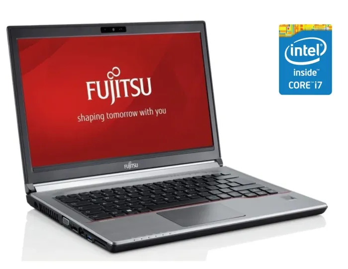 Нетбук Б-клас Fujitsu LifeBook E746 / 14" IPS / Core i7-6600U (2(4) ядра по 2.6-3.4GHz) / 8GB DDR4 / 120GB SSD / HD Graphics 520 / WebCam / Win 10 Pro б/в - зображення 1