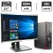 Комплект ПК: Fujitsu Esprimo D756 E85 SFF / Intel Core i5-6500 (4 ядра по 3.2 - 3.6 GHz) / 8 GB DDR4 / 240 GB SSD / Intel HD Graphics 530 + Монітор Б-клас 22" (1680x1050) TN / VGA, DVI б/в