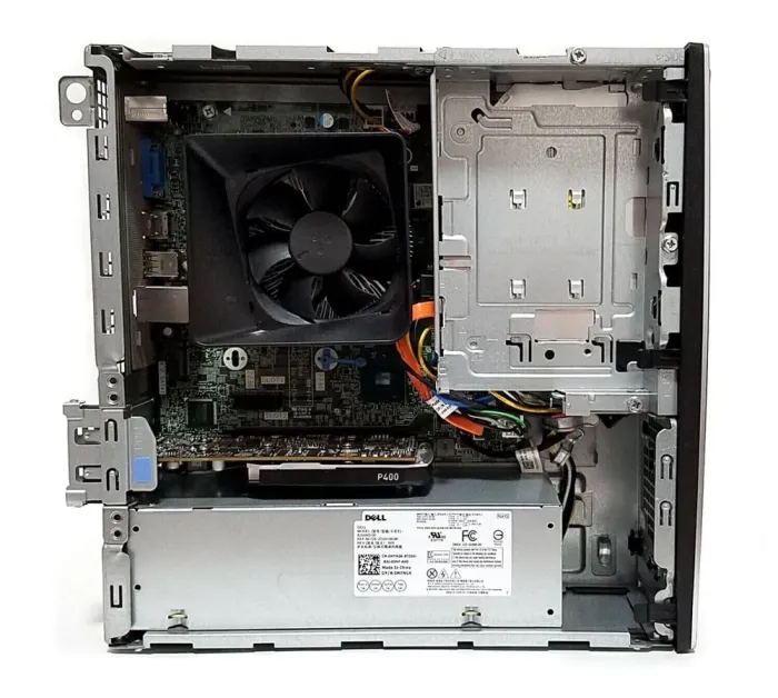 Комп'ютер Dell Inspiron 3470 SFF / Intel Core i3-8100 (4 ядра по 3.6 GHz) / 32 GB DDR4 / 256 GB SSD M.2 / nVidia Quadro P400, 2 GB GDDR5, 64-bit / Win 10 Home б/в - зображення 4