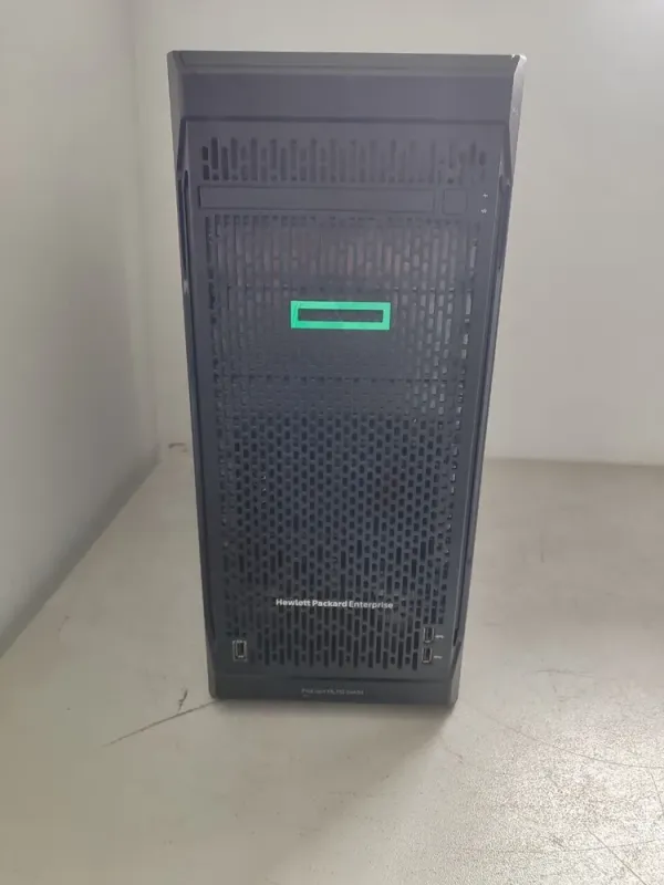 Сервер HP ProLiant ML110 G10 Tower / Intel Xeon Gold 5118 (12 (24) ядер по 2.3 - 3.2 GHz) / 96 GB DDR4 / NO HDD (SATA) 3.5" б/в - зображення 2