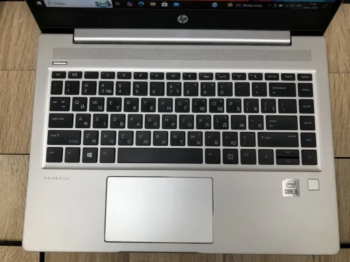 Ультрабук Б-клас HP ProBook 440 G7 / 14" (1920x1080) IPS / Intel Core i5-10210U (4 (8) ядра по 1.6 - 4.2 GHz) / 8 GB DDR4 / 250 GB SSD / Intel UHD Graphics / WebCam б/в - зображення 4