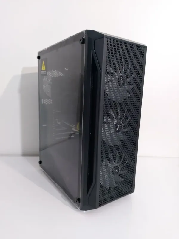 Ігровий ПК 1stPlayer X5 Firebase Tower / Intel Xeon E3-1240 v6 (аналог Intel Core i7-6700) (4 (8) ядер по 3.7 - 4.1 GHz) / 16 GB DDR4 / 128 GB SSD M.2 + 512 GB SSD / AMD Radeon RX 580, 8 GB GDDR5, 256-bit / 500W б/в - зображення 3