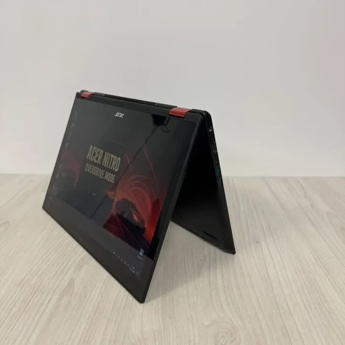 Ігровий ноутбук-трансформер Б-клас Acer Nitro 5 Spin NP515-51 / 15.6" (1920x1080) IPS Touch / Intel Core i5-8250U (4 (8) ядра по 1.8 - 3.4 GHz) / 8 GB DDR4 / 256 GB SSD M.2 + 1000 GB HDD / nVidia GeForce GTX 1050, 4 GB GDDR5, 128-bit / WebCam б/в - зображення 7