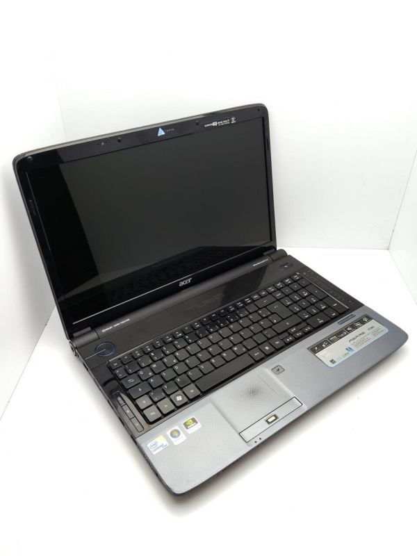 Ноутбук Acer Aspire 7738 / 17.3" (1440x900) TN / Intel Core 2 Duo T6500 (2 ядра по 2.1 GHz) / 6 GB DDR3 / 320 GB HDD / nVidia GeForce GT 130M, 1 GB GDDR3, 128-bit / WebCam / DVD-ROM б/в - зображення 4
