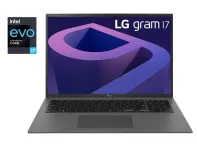 Ультрабук Б-клас LG Gram 17 17Z90Q / 17" (2560x1600) IPS / Intel Core i7-1260P (12 (16) ядер по 3.4 - 4.7 GHz) / 32 GB DDR5 / 512 GB SSD NVMe / Intel Iris Xe Graphics / WebCam б/в