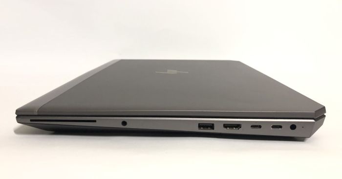 Мобільна робоча станція Б-класу HP ZBook 15 G6 / 15,6" (1920x1080) IPS / Intel Core i7-9850H (6 (12) ядер по 2,6 - 4,6 ГГц) / 32 ГБ DDR4 / 512 ГБ SSD NVMe / nVidia Quadro T2000, 4 ГБ DDR5, 128-біт / WebCam / Win 11 Pro б/в - изображение 5