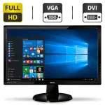 Монітор Б-клас BenQ GL2450 Black/24" (1920x1080) TN/VGA, DVI/VESA 100x100 + Кабелі (VGA або DVI на вибір) та живлення б/в