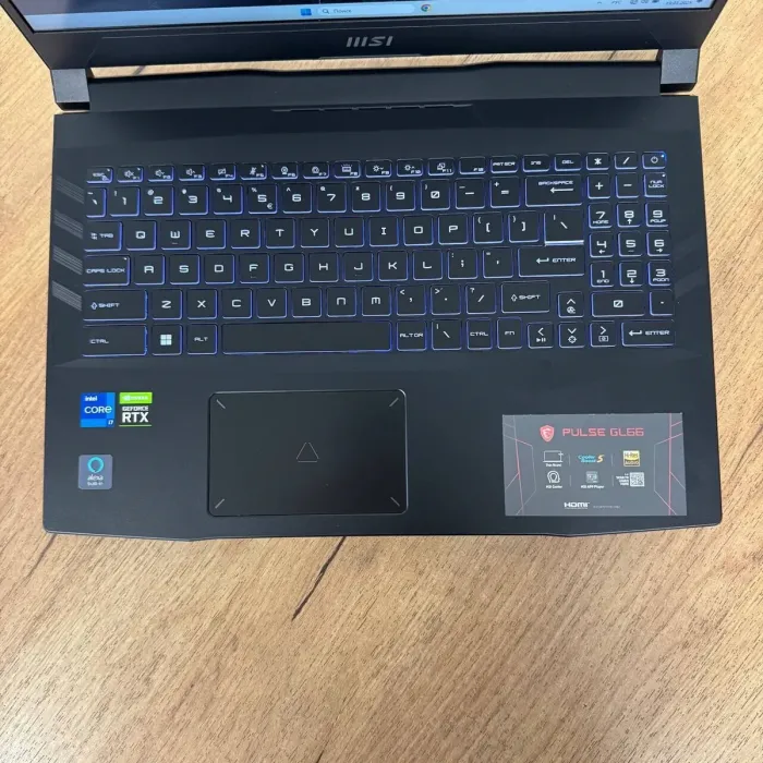 Ігровий ноутбук MSI Pulse GL66 11UEK / 15.6" (1920x1080) IPS / Intel Core i7-11800H (8 (16) ядер по 2.3 - 4.6 GHz) / 16 GB DDR4 / 500 GB SSD / nVidia GeForce RTX 3060, 6 GB GDDR6, 192-bit / WebCam б/в - зображення 7